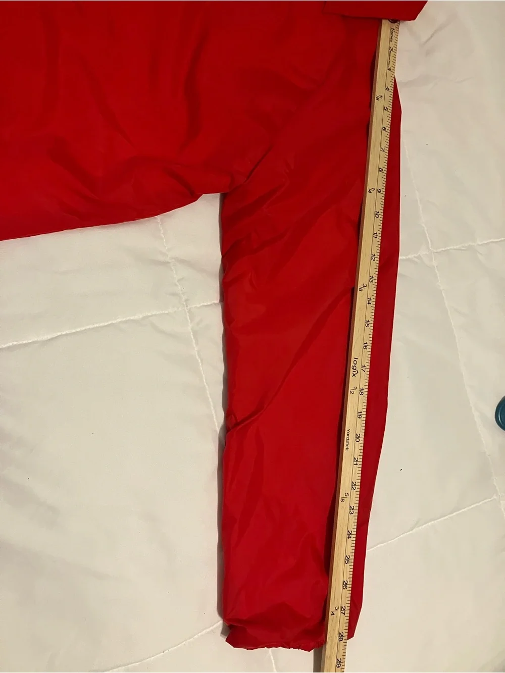 Vintage Montgomery Ward Red Nylon Coach Jacket Men’s M 39-41 Snap Front USA